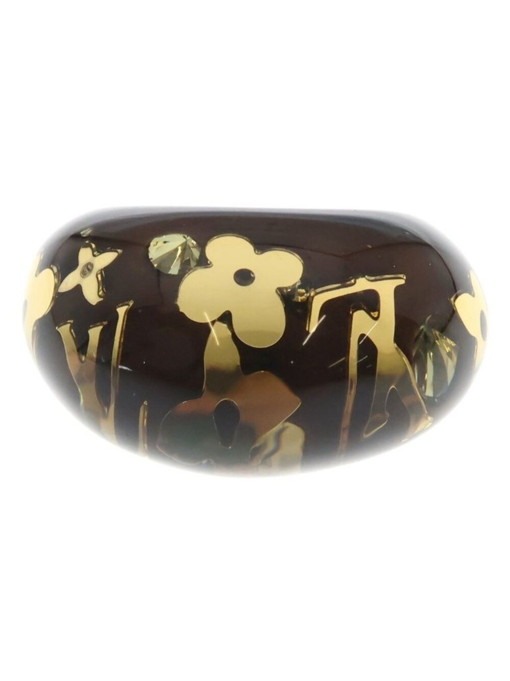 Louis Vuitton Bague Inclusion Ring Black